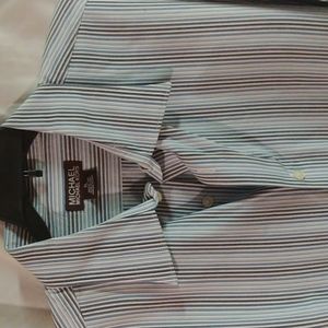 Michael Kors Button Down Dress Shirt Sz XL